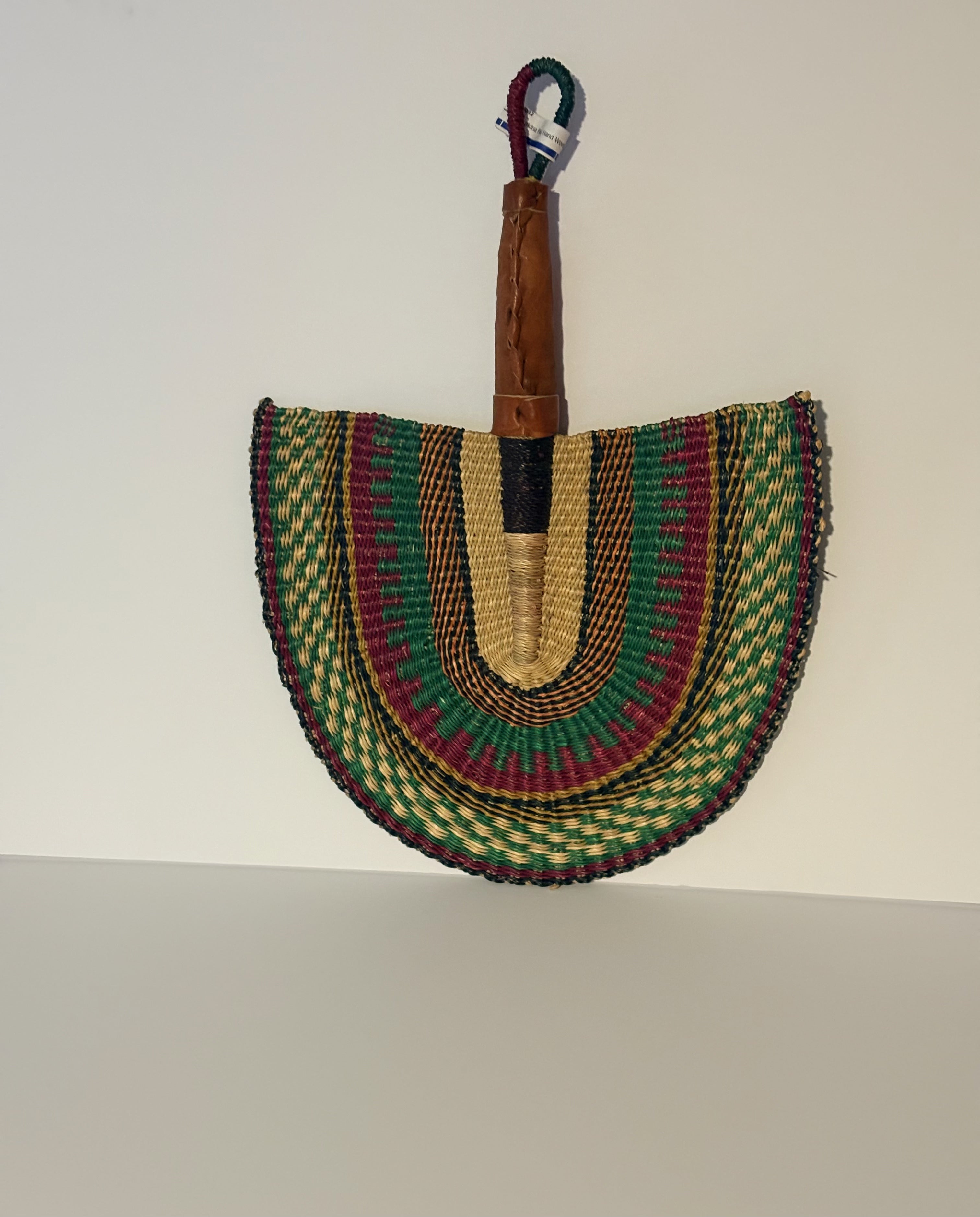 Burkina Faso Fan (Purple/Green)